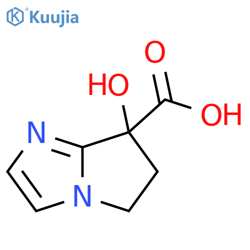 7-hydroxy-5H,6H,7H-pyrrolo1,2-aimidazole-7-carboxylic acid structure
