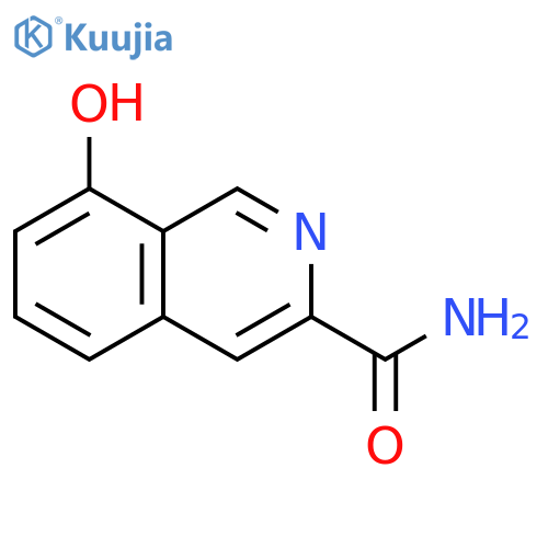 8-hydroxyisoquinoline-3-carboxamide structure