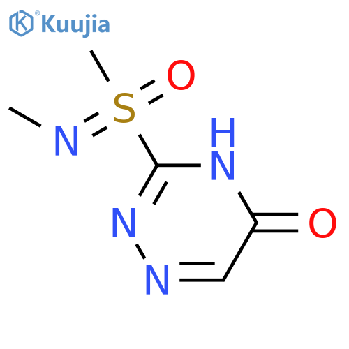3-methyl(methylimino)oxo-lambda6-sulfanyl-1,2,4-triazin-5-ol structure