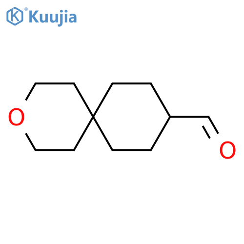 3-oxaspiro[5.5]undecane-9-carbaldehyde structure
