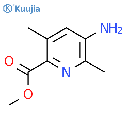 Methyl 5-amino-3,6-dimethylpyridine-2-carboxylate structure
