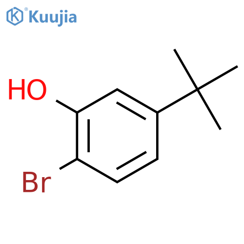 2-Bromo-5-tert-butylphenol structure