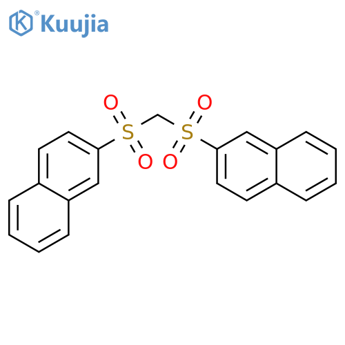 Naphthalene, 2,2'-[methylenebis(sulfonyl)]bis- structure