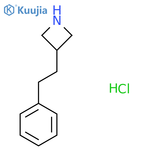 3-(2-Phenylethyl)azetidine hydrochloride structure