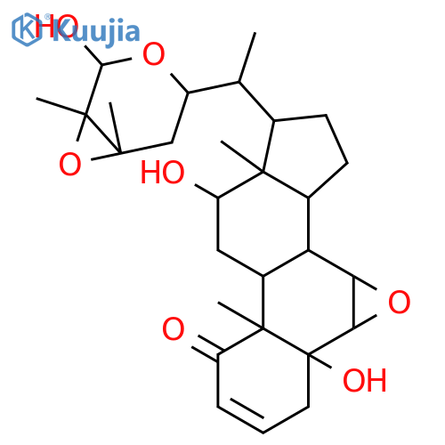 6,7:24,25-Diepoxy-5,12-dihydroxy-1-oxowith-2-enolide; (5α,6α,7α,12β,22R,24α,25α)-form, 26α-Alcohol(lactol) structure
