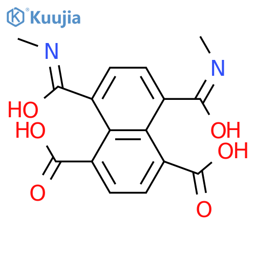 N,N'-Dimethyl-1,4,5,8-naphthalenetetracarboxylicdiimide structure