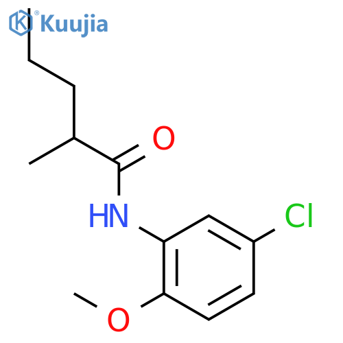 5'-Chloro-2'-methoxy-2-methylvaleranilide structure