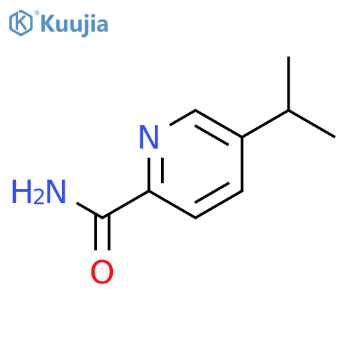 5-(propan-2-yl)pyridine-2-carboxamide structure