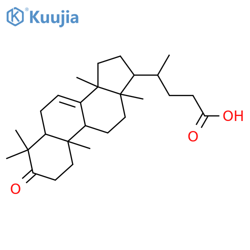 25,26,27-Trinor-3-oxotirucalla-7,22-dien-24-oic acid; (22E)-form, 22,23-Dihydro structure
