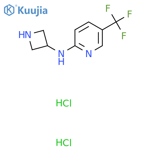 N-(Azetidin-3-yl)-5-(trifluoromethyl)pyridin-2-amine dihydrochloride structure