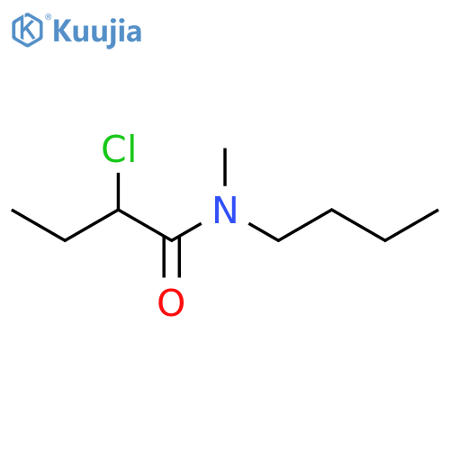 N-Butyl-2-chloro-N-methylbutanamide structure