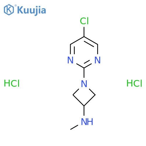 1-(5-chloropyrimidin-2-yl)-N-methylazetidin-3-amine dihydrochloride structure