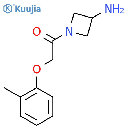 1-(3-Aminoazetidin-1-yl)-2-(o-tolyloxy)ethan-1-one structure