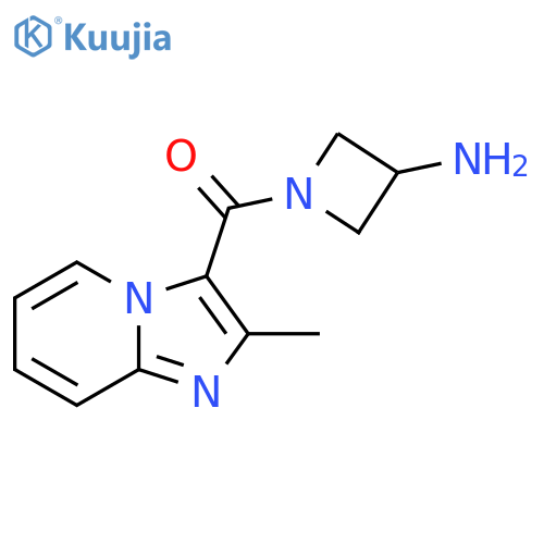 (3-Aminoazetidin-1-yl)(2-methylimidazo[1,2-a]pyridin-3-yl)methanone structure