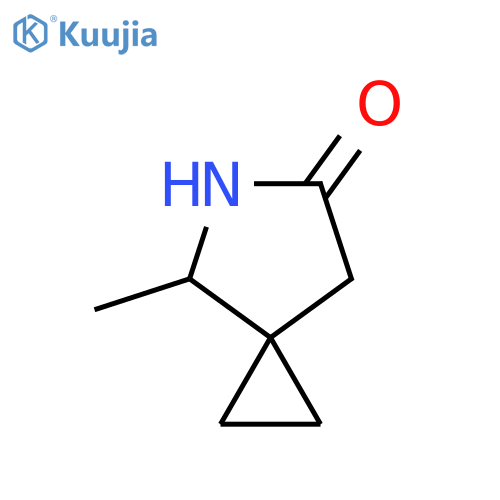 4-Methyl-5-azaspiro[2.4]heptan-6-one structure