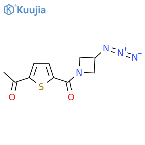 1-(5-(3-Azidoazetidine-1-carbonyl)thiophen-2-yl)ethan-1-one structure