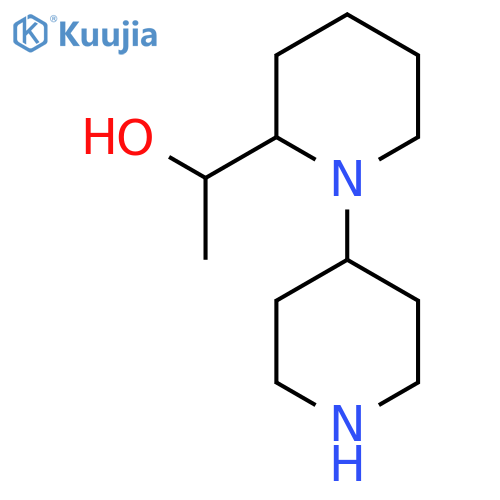 1-([1,4'-Bipiperidin]-2-yl)ethan-1-ol structure