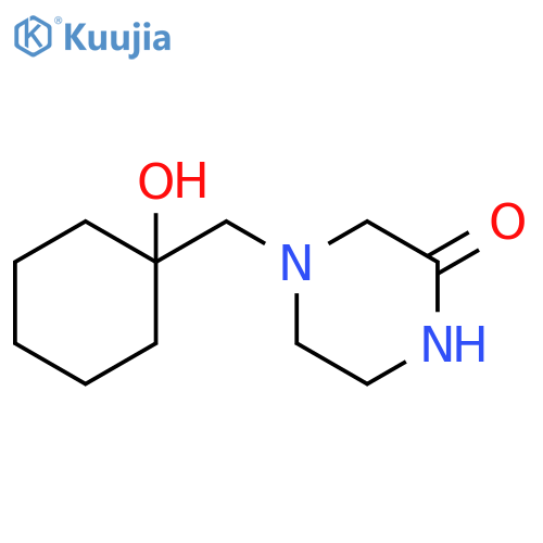 4-(1-hydroxycyclohexyl)methylpiperazin-2-one structure