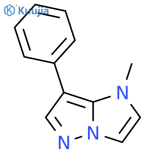 1-methyl-7-phenyl-1H-imidazo[1,2-b]pyrazole structure