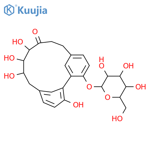 Carpinontriol B; 17-O-β-D-Glucopyranoside structure