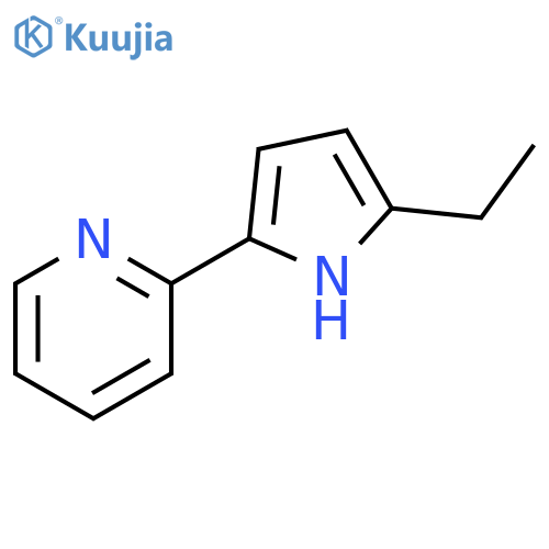 2-(2-Pyridinyl)-5-ethyl-1H-pyrrole structure