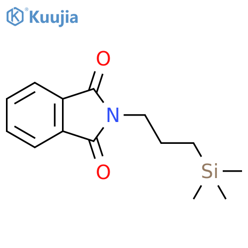 1H-Isoindole-1,3(2H)-dione, 2-[3-(trimethylsilyl)propyl]- structure