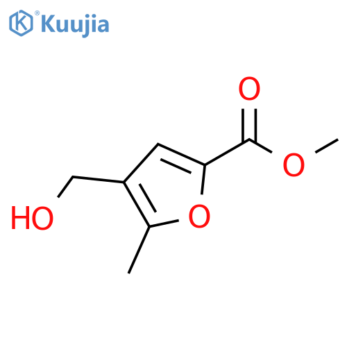 methyl 4-(hydroxymethyl)-5-methylfuran-2-carboxylate structure