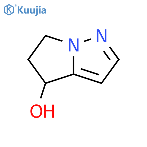 5,6-Dihydro-4H-pyrrolo[1,2-b]pyrazol-4-ol structure