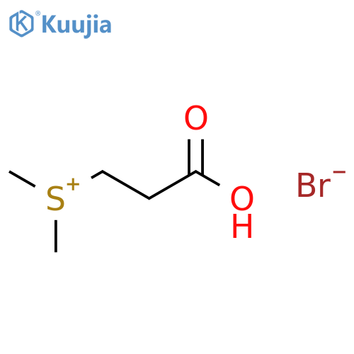 2-Carboxyethyl(dimethyl)sulfanium Bromide structure
