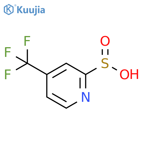 2-Pyridinesulfinic acid, 4-(trifluoromethyl)- structure