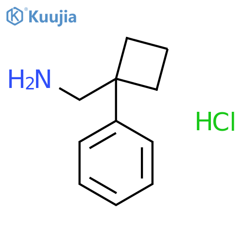 (1-Phenylcyclobutyl)methylamine Hydrochloride structure