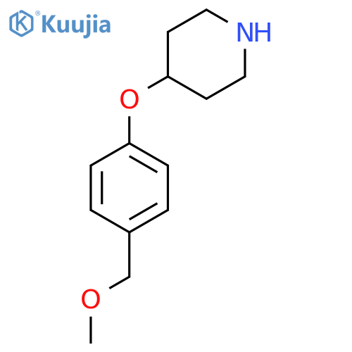 4-4-(methoxymethyl)phenoxypiperidine structure
