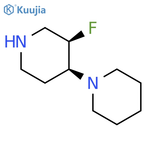 (3S,4R)-3-fluoro-1,4-bipiperidine structure