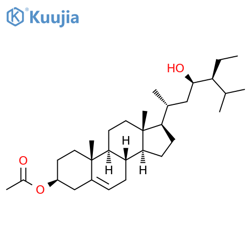 (3β,\u200b23R)\u200b-3-Acetate-stigmast-\u200b5-\u200bene-\u200b3,\u200b23-\u200bdiol structure