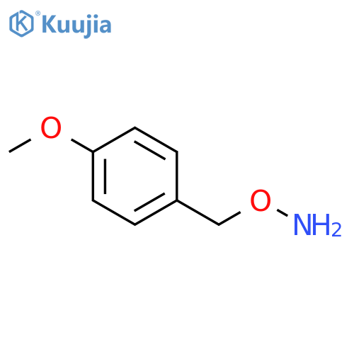 O-(4-methoxyphenyl)methylhydroxylamine structure