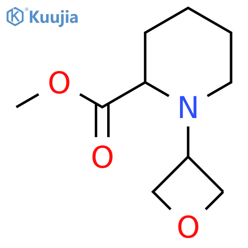 Methyl 1-(oxetan-3-yl)piperidine-2-carboxylate structure