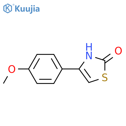 2-Hydroxy-4-(4-methoxyphenyl)thiazole structure