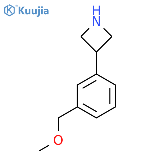 3-3-(methoxymethyl)phenylazetidine structure