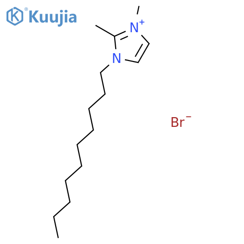 1-decyl-2,3-dimethyl-1h-imidazol-3-ium Bromide structure