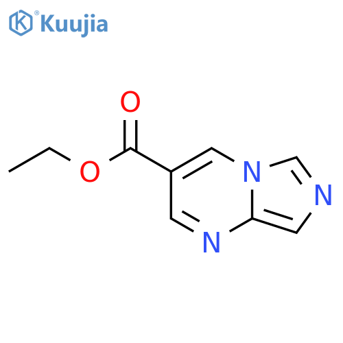 ethyl imidazo1,5-apyrimidine-3-carboxylate structure
