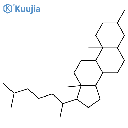 3-Methylcholestane; (3α,5β,14α,17αH,20R)-form structure