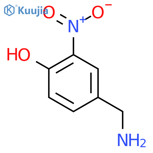 4-Hydroxy-3-nitrobenzylamine structure