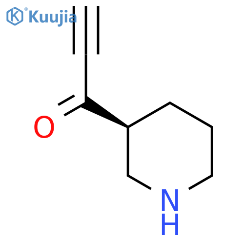 1-[(3S)-piperidin-3-yl]prop-2-yn-1-one structure