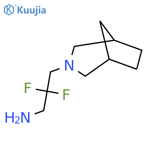 3-Azabicyclo[3.2.1]octane-3-propanamine, β,β-difluoro- structure