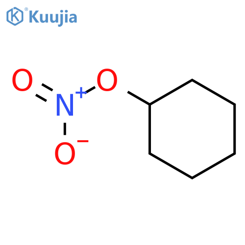 Nitric acid, cyclohexylester structure