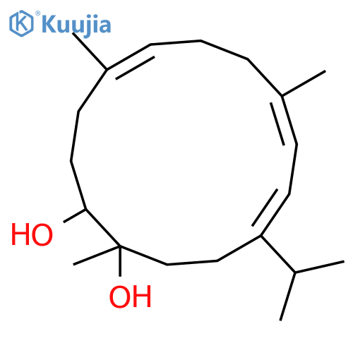 1,3,7,15-Cembratetraene-11,12-diol; (1E,3E,7E,11ξ,12ξ)-form, 15,16-Dihydro structure