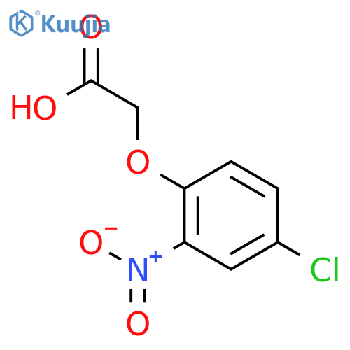 (4-Chloro-2-nitrophenoxy)acetic Acid structure