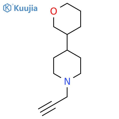 4-(Oxan-3-yl)-1-(prop-2-yn-1-yl)piperidine structure