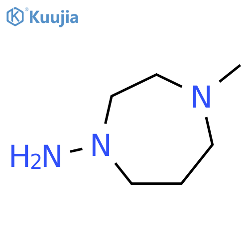 4-methyl-1,4-diazepan-1-amine structure