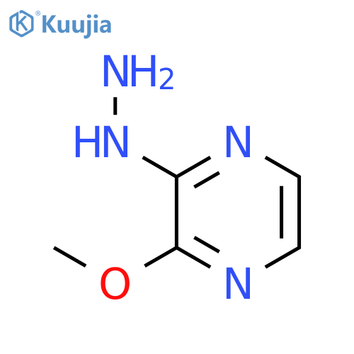 2-Hydrazinyl-3-methoxypyrazine structure